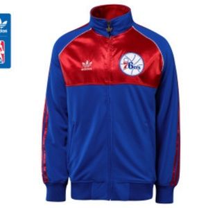 New 76ers Mens Adidas LG Hardwood Classics